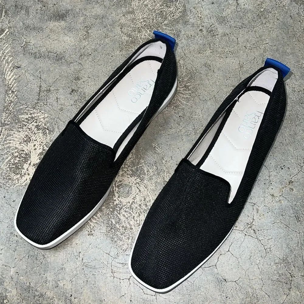 * Franco Sarto black flats
